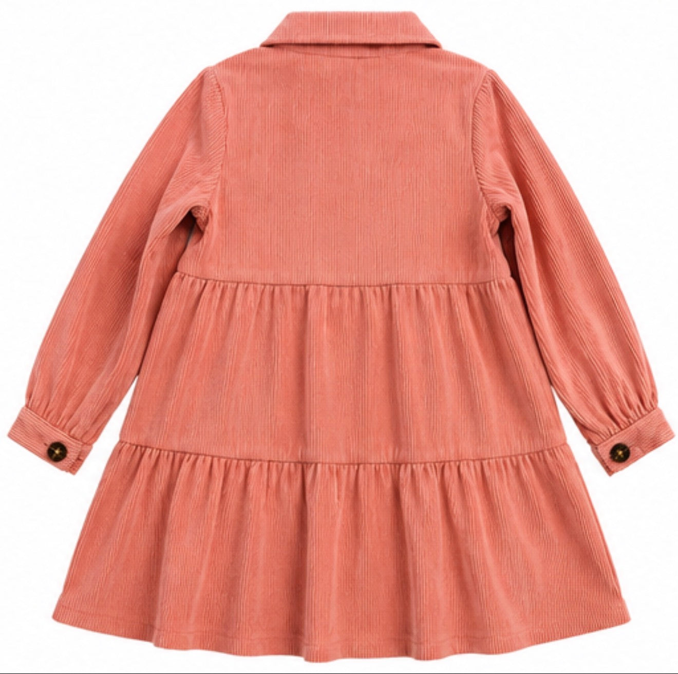 One Step Up Girls Long Sleeve Corduroy Dress – Size 4T